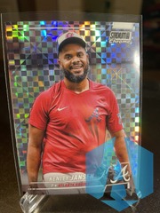 2022 Topps Stadium Club Chrome X-Fractor Kenley Jansen #367 Atlanta Braves